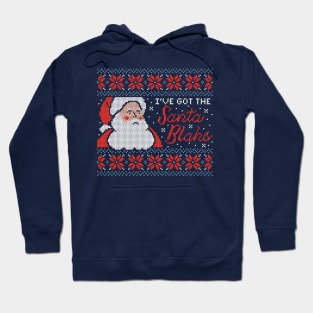 Santa Blahs Holiday Sweater Hoodie